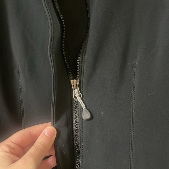 MOUNTAIN HARDWEAR FAIRING SOFTSHELL BLACK ZIP UP JACKET Size XS - Picture 6 of 10